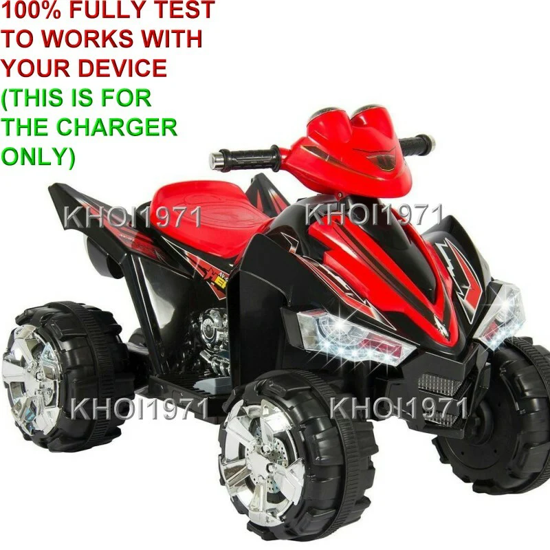 12V AC Wall Charger Adapter for Red ATV Ride-On SKY2071 - Image 2