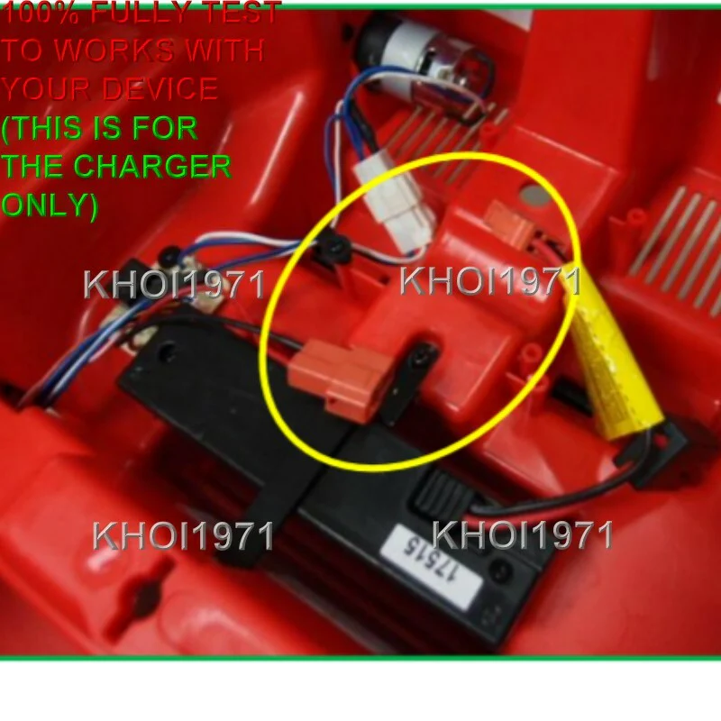 AC Wall Charger Adapter for Volkswagen Bus Type 2 T1 Ride-On Vehicle Model W487AC-B - Image 7