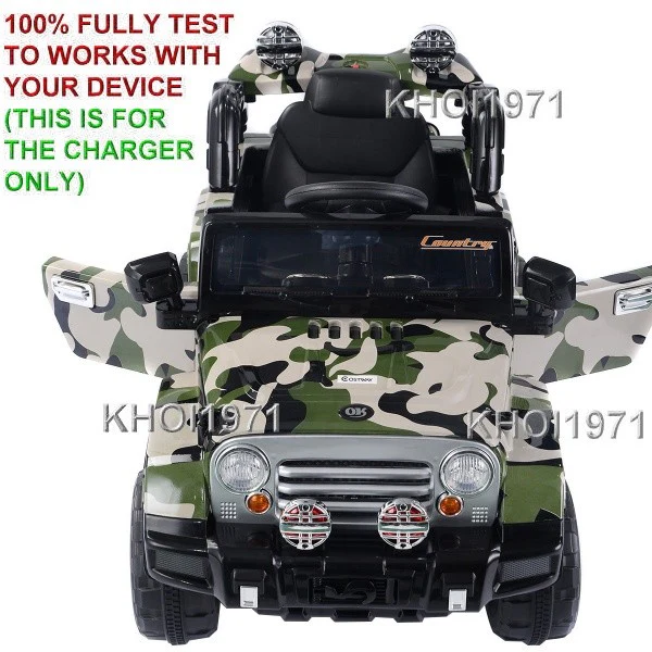 AC Wall Charger Adapter for TY324103CAMO MP3 Ride-On Truck Jeep Car - Image 2