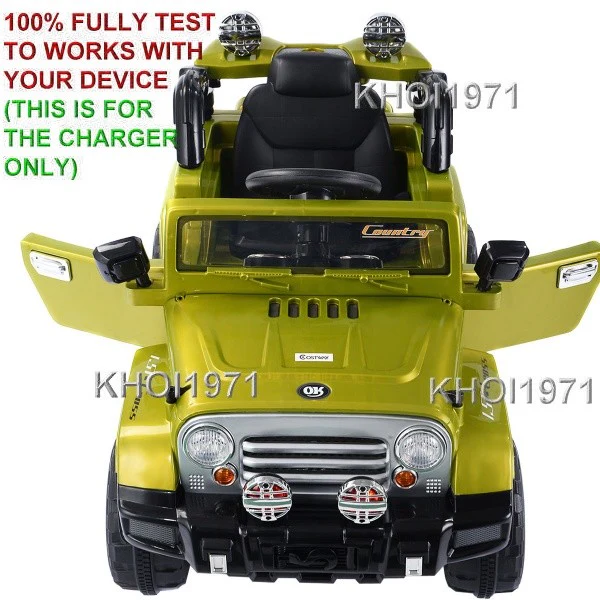 12V AC Charger Adapter for MP3 Ride-On Truck and Jeep Battery TY324103GN - Image 3