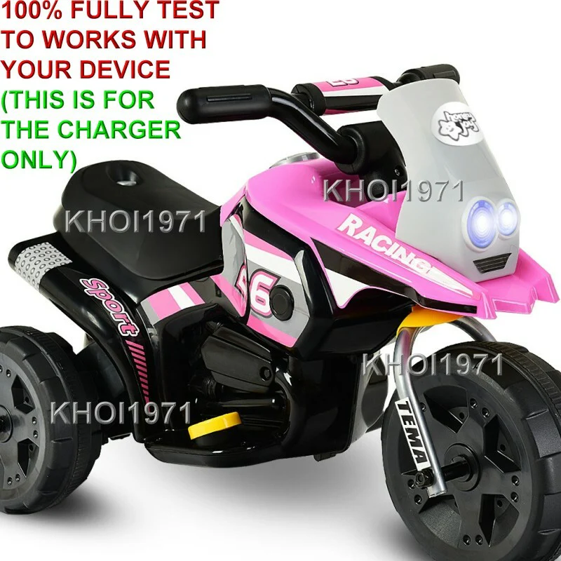 6V AC Charger Adapter for TY324110 3-Wheel Motorcycle Ride-On Toy - Image 3