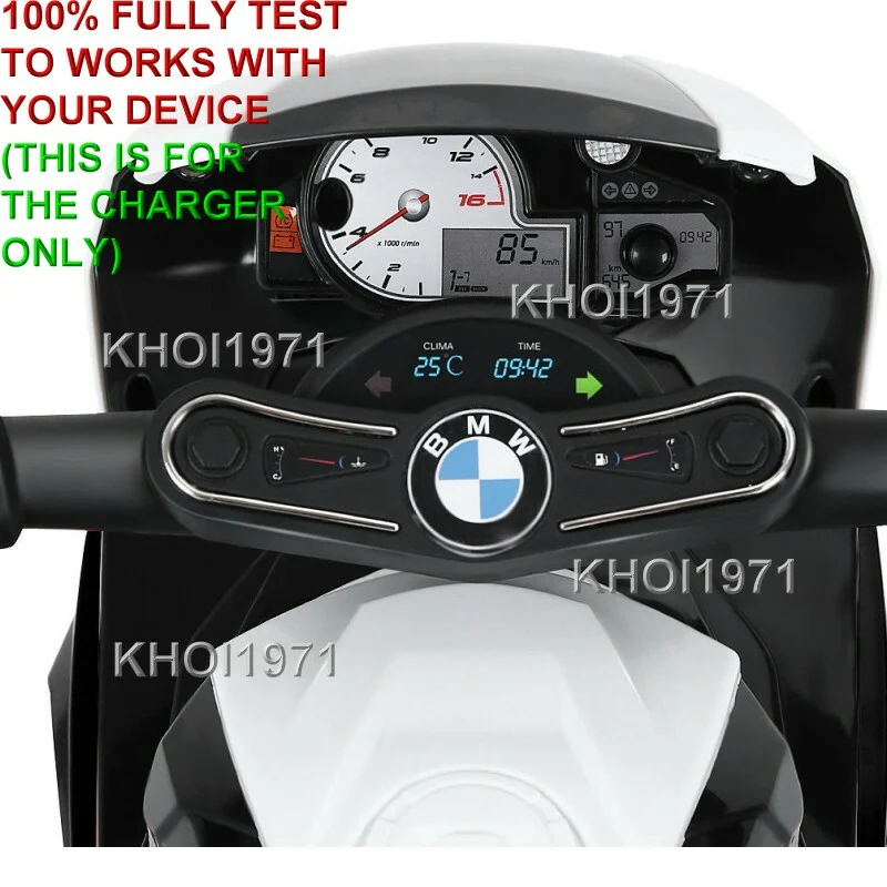 6V AC Wall Charger Adapter for TY325116 BMW S1000RR Motorcycle Ride-On Toy - Image 8