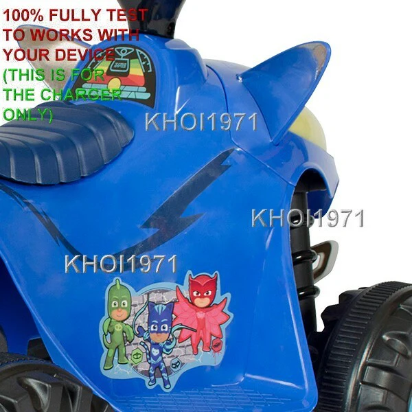 6V AC Wall Charger Adapter for W413AC W413 Ride-On Quad with PJ Masks Cat Design - Image 5