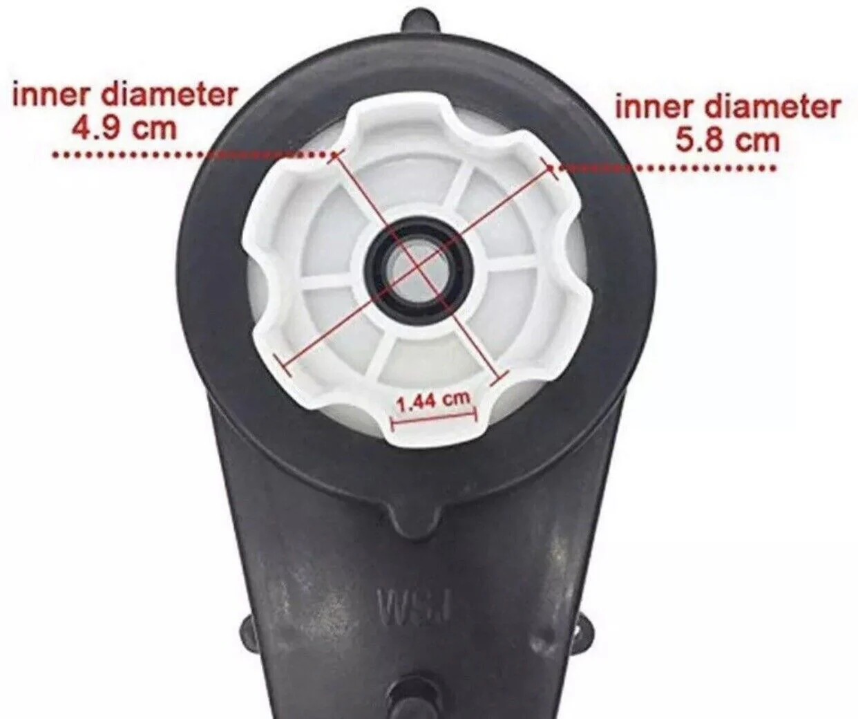 24V 30000RPM DC Motor with Gearbox for Kids Ride-On Car and SUV Parts - Image 2