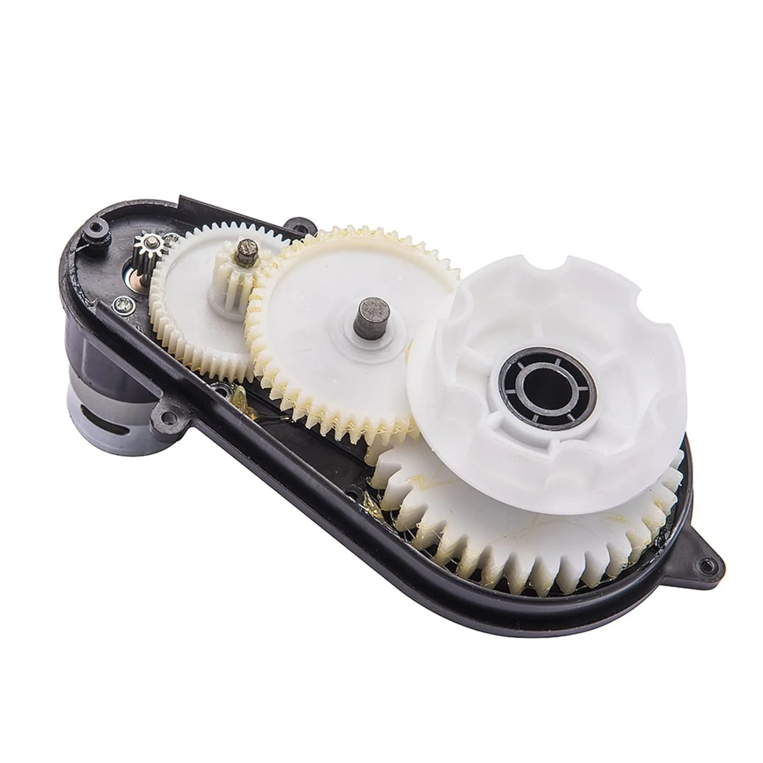 24V High Torque DC Motor with 30000RPM Gearbox for Kids Ride-On Vehicles - Image 6