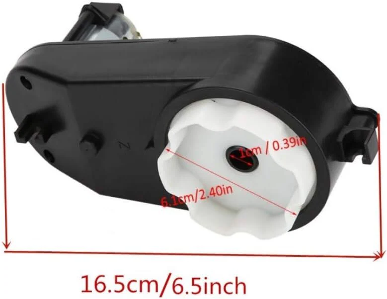 6V 18000RPM Ride-On Toy Motor Gearbox for Children's Electric Cars - Image 2