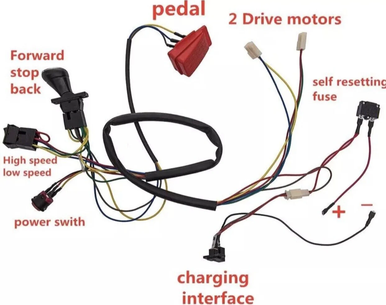 Children's Electric DIY Car Kit with Wiring Accessories for Self-Assembly Toy - Image 4