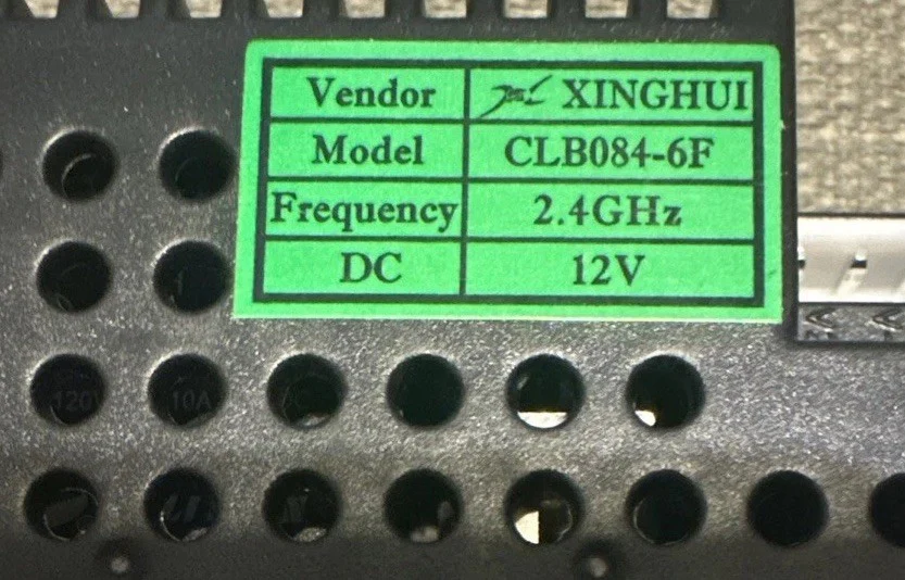 12V 4D 4F Remote Replacement for CLB084 Model - Image 3