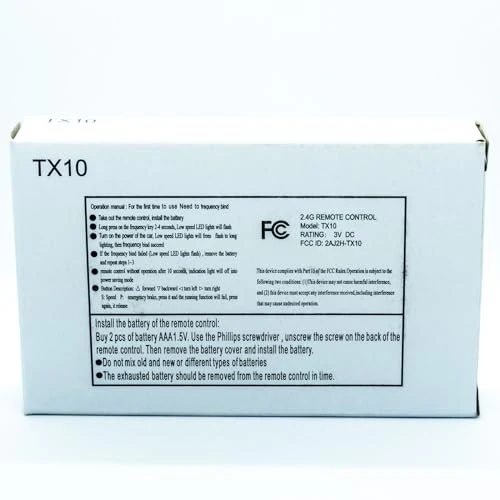 2.4G Bluetooth Remote Control Box for Kids Ride-On Toys - Image 2
