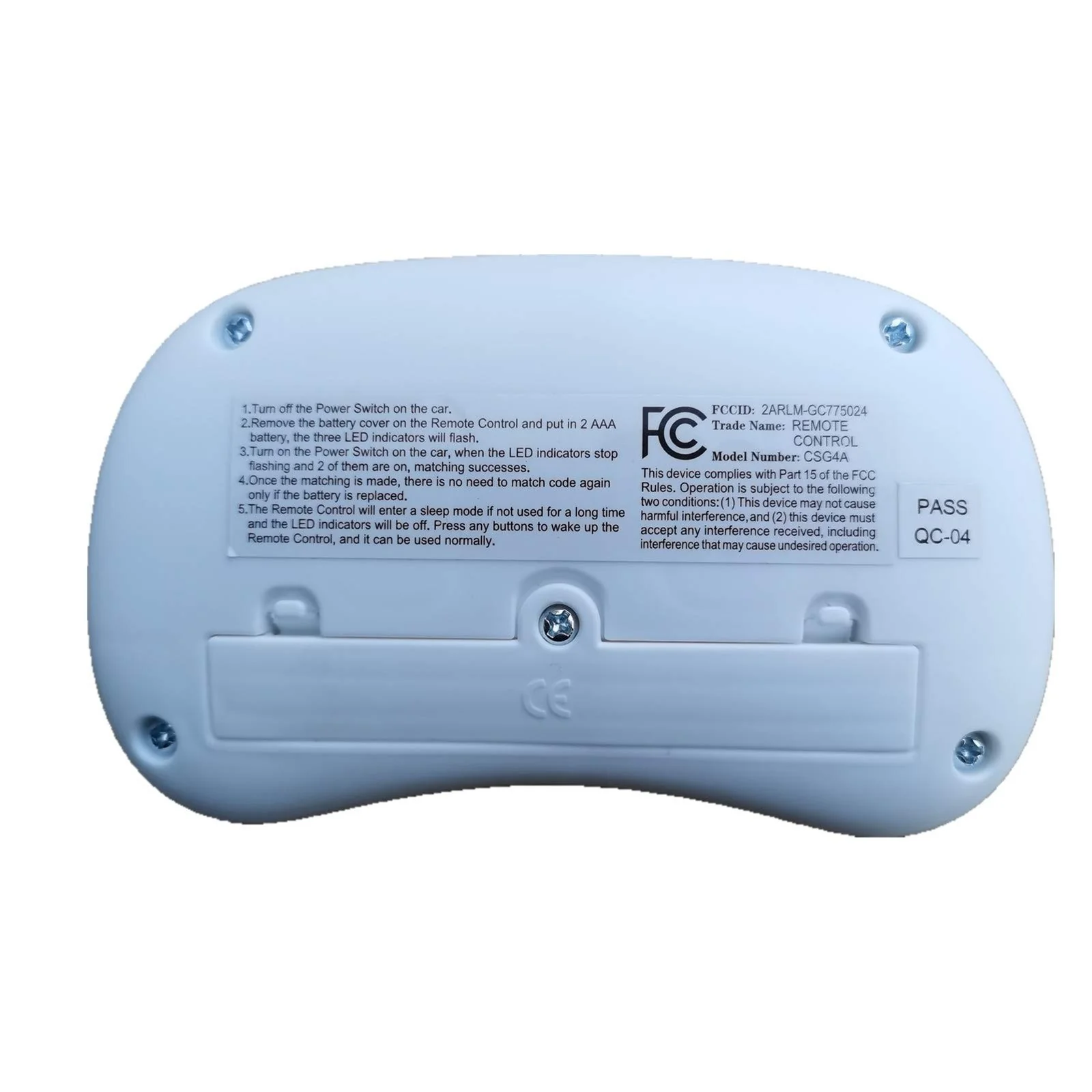 12V Children's Power Riding Car with 2.4G Bluetooth Remote Control CSR-12T-1A - Image 4