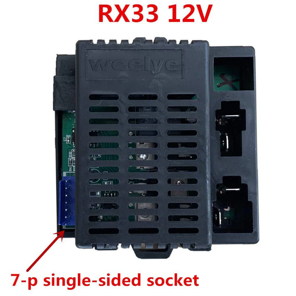 12V RX33 Remote Control Receiver and Controller Box with Accessories for Children's Electric Vehicles - Image 2