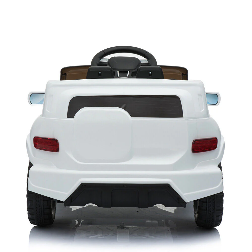 White Electric Stroller with Single 35W Motor and 6V7AH Battery for Normal Music Experience - Image 8