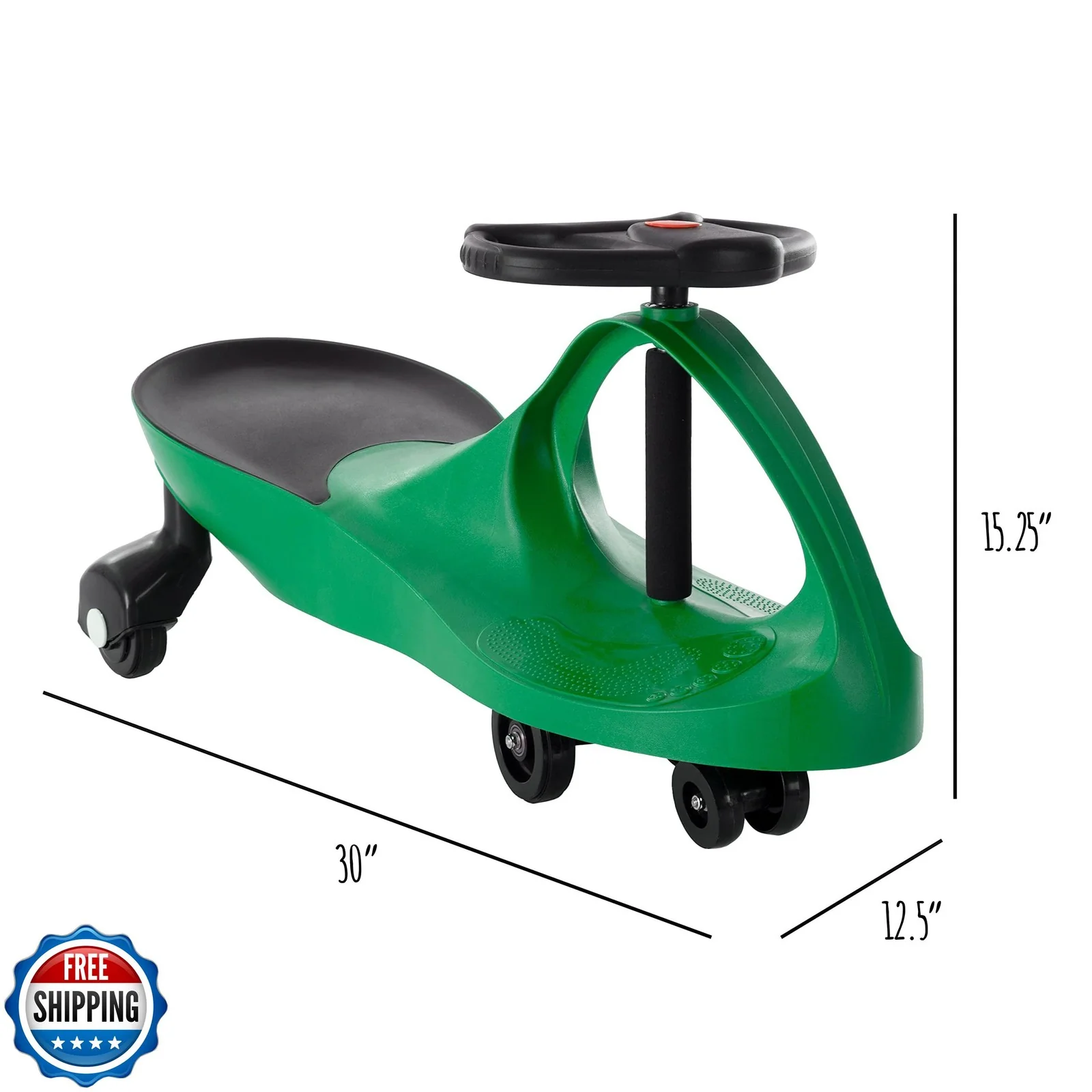 Wiggle Ride-On Car Toy with Twist and Swivel Motion – No Batteries, Gears, or Pedals Needed - Image 2