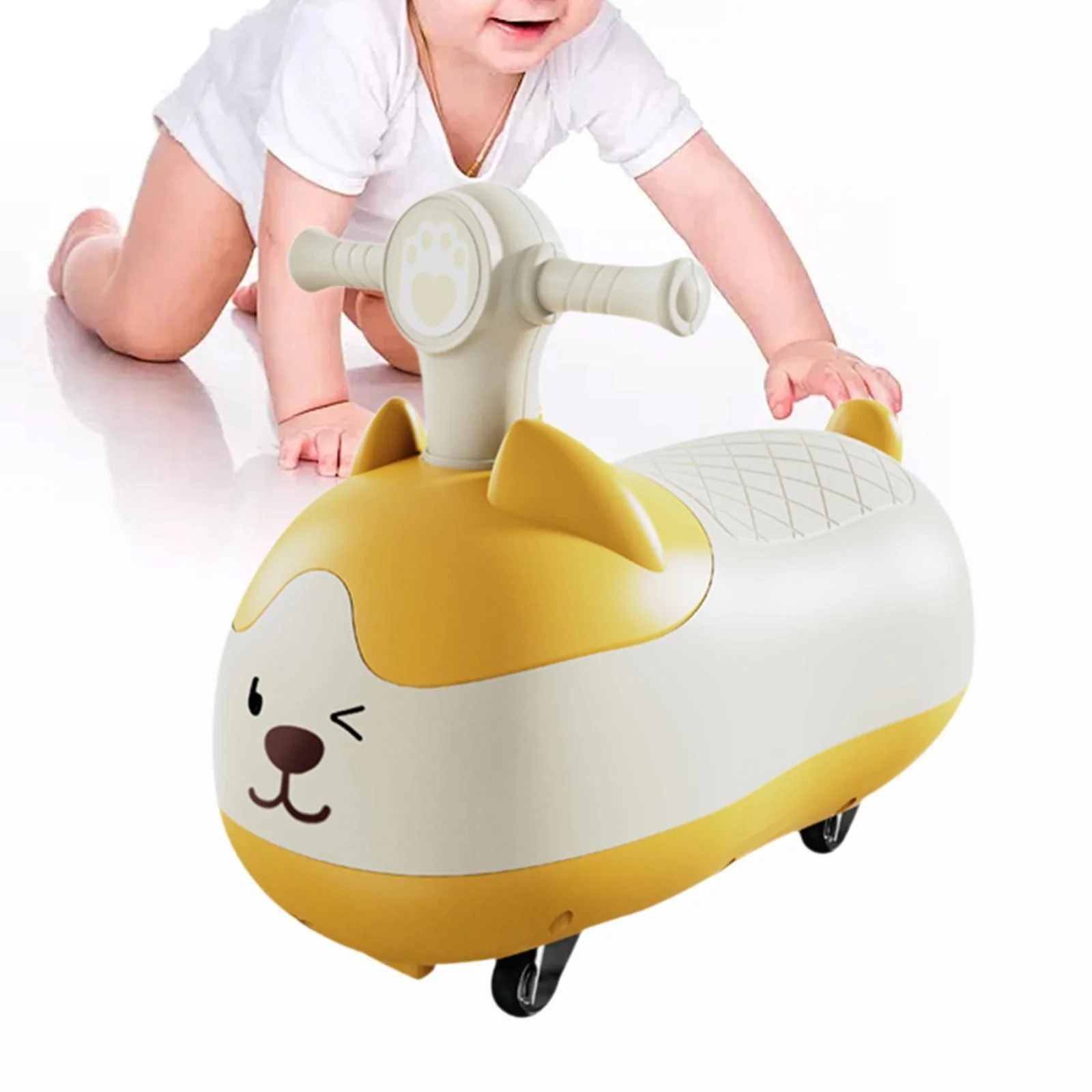 Wiggle Car Ride-Ons with Smooth Surface for Outdoor Play Ages 3 and Up Party Favors - Image 8