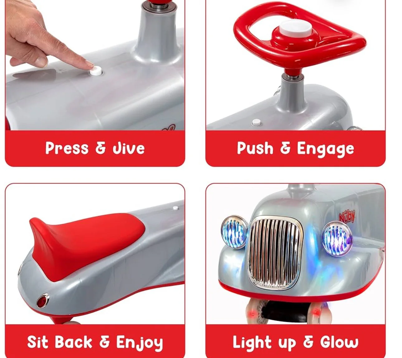 Wiggle Car Toy for Active Play and Motor Skill Development - Image 3