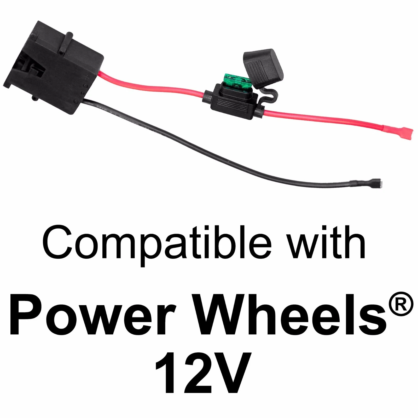 12-Volt SLA Battery Wire Harness Connector for Power Wheels Toys - Image 2