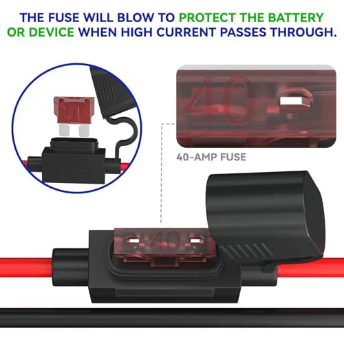 12-Volt SLA Battery Wire Harness Connector for Power Wheels - Image 6