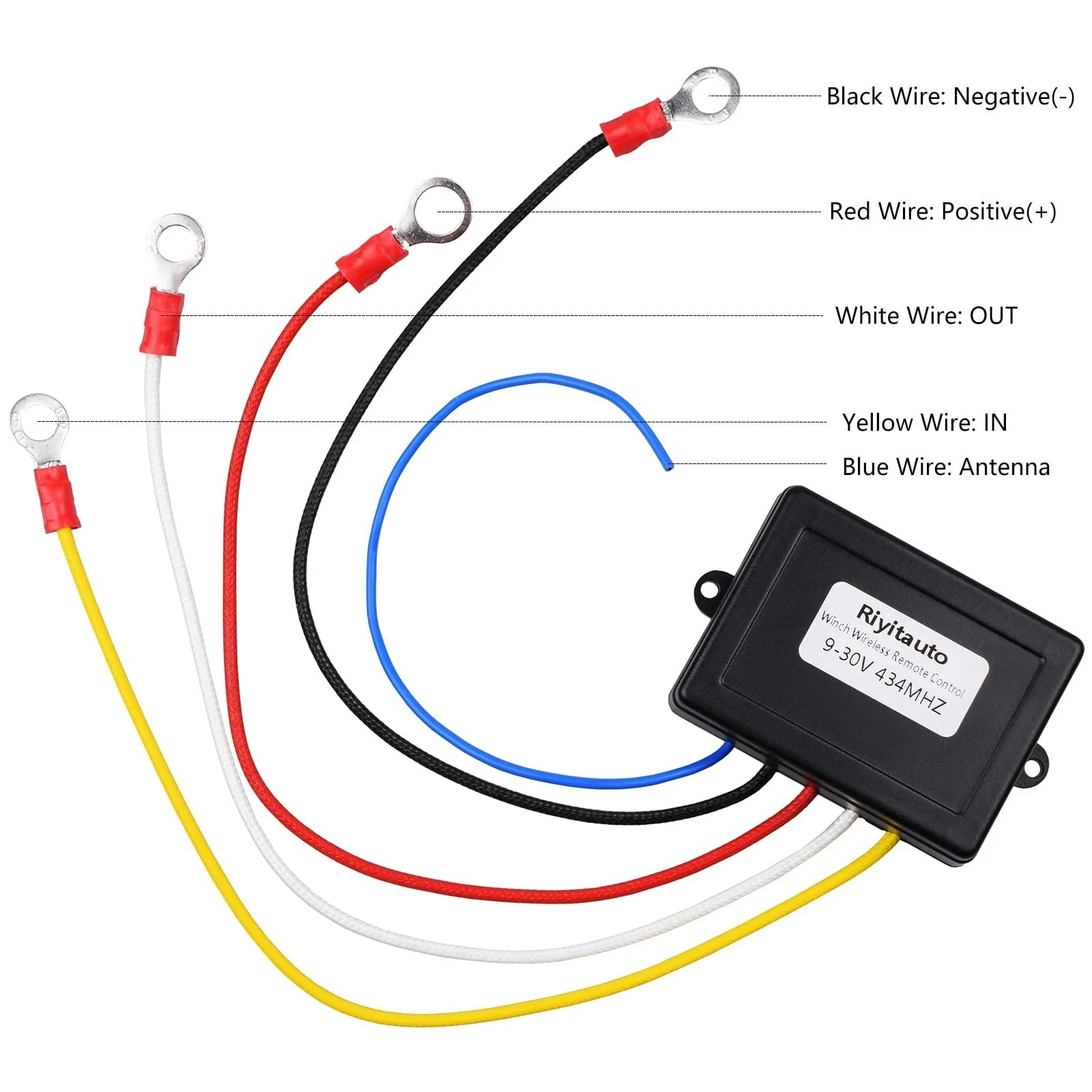 Wireless Remote Control System for 12V Winches in Cars, Trucks, Jeeps, ATVs, and SUVs - Image 4