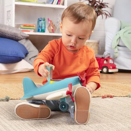 Wonder Wheels Toy Airplane for Kids and Toddlers – Pretend Play Vehicle - Image 3
