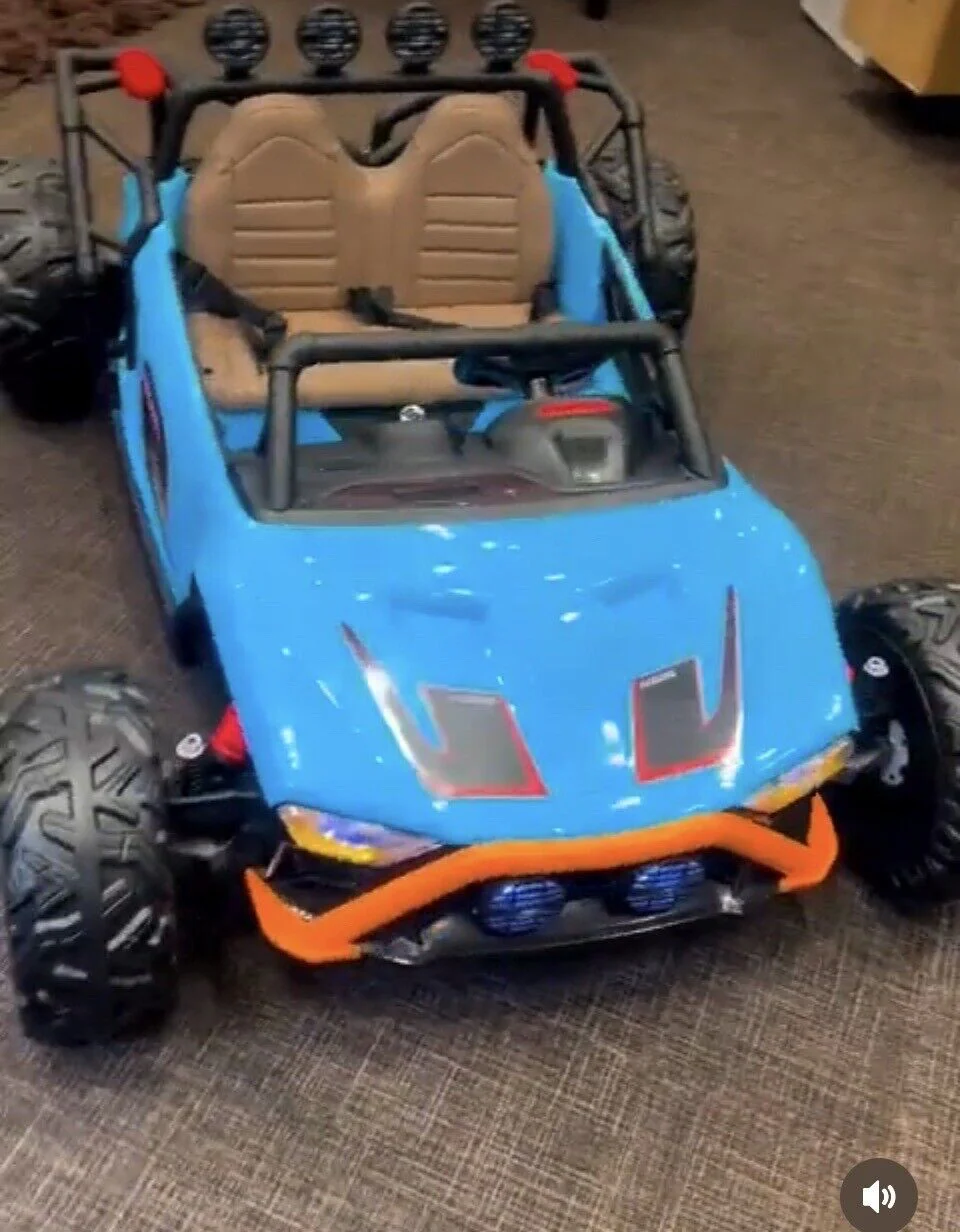 XL 24V Monster Truck Jeep - 2 Seater Ride-on with Rubber Tires and 4x4 Capability - Image 3
