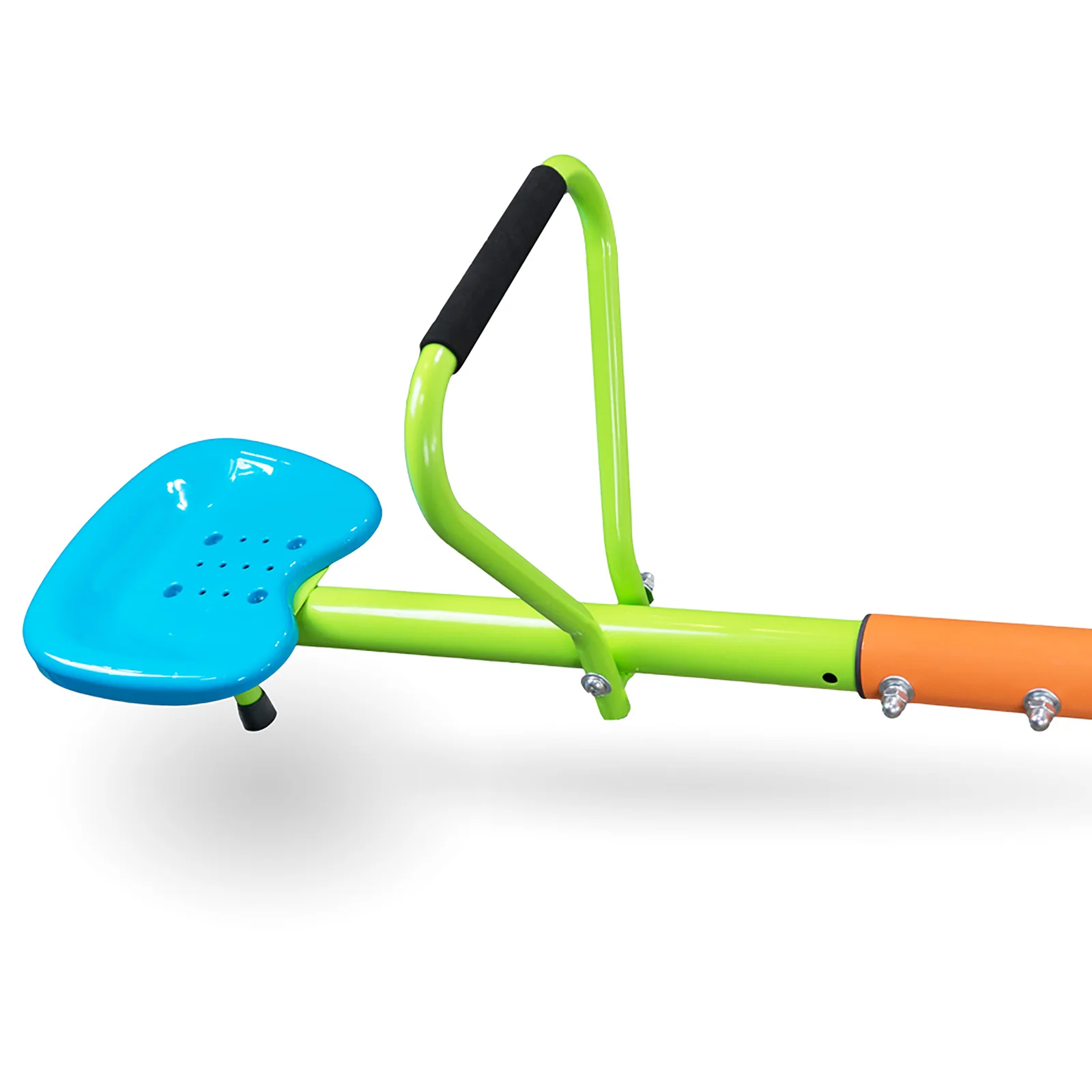 Outdoor Kids Playground Seesaw with Four Seats and 360-Degree Rotating Sturdy Design - Image 6