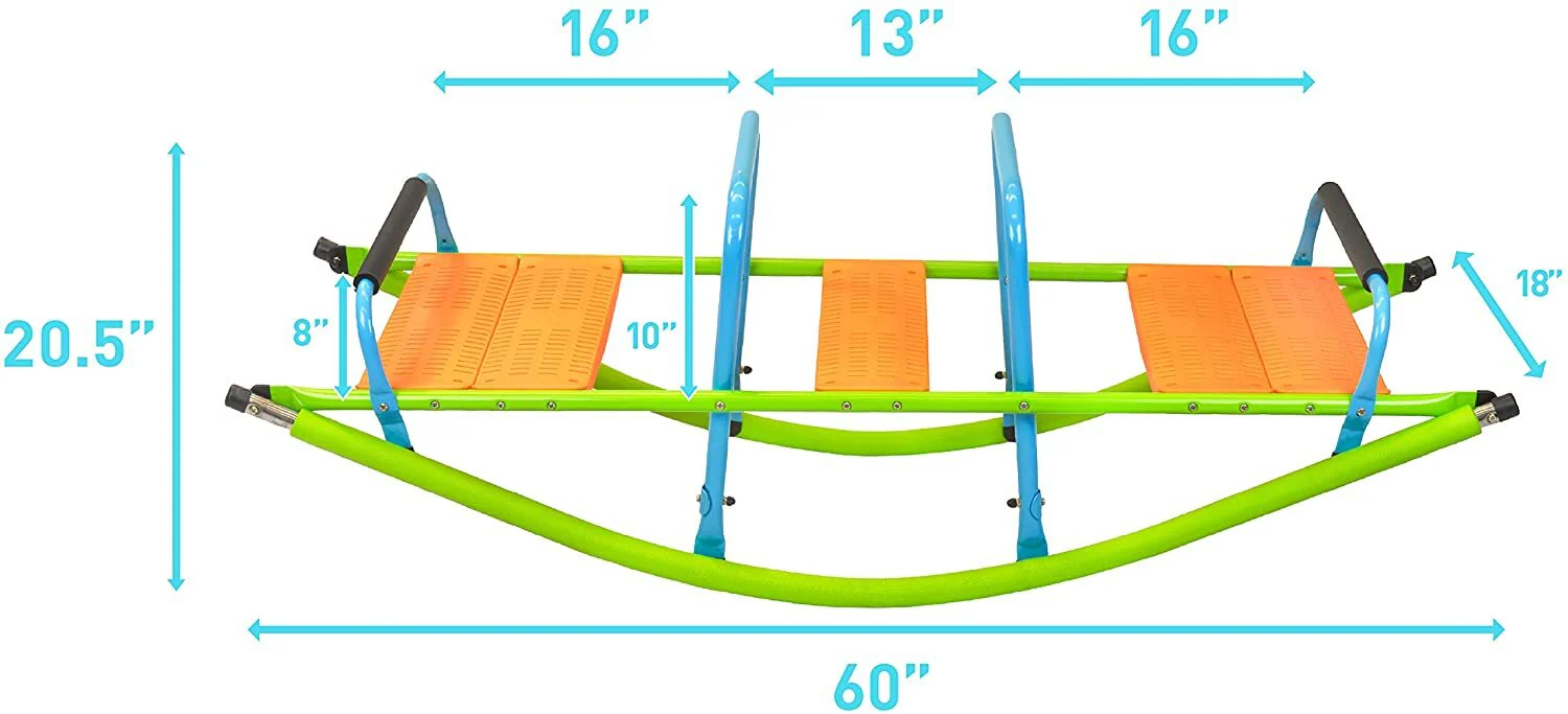High Quality Plastic Kids Seesaw with Comfortable Seats for Playground Use - Image 4