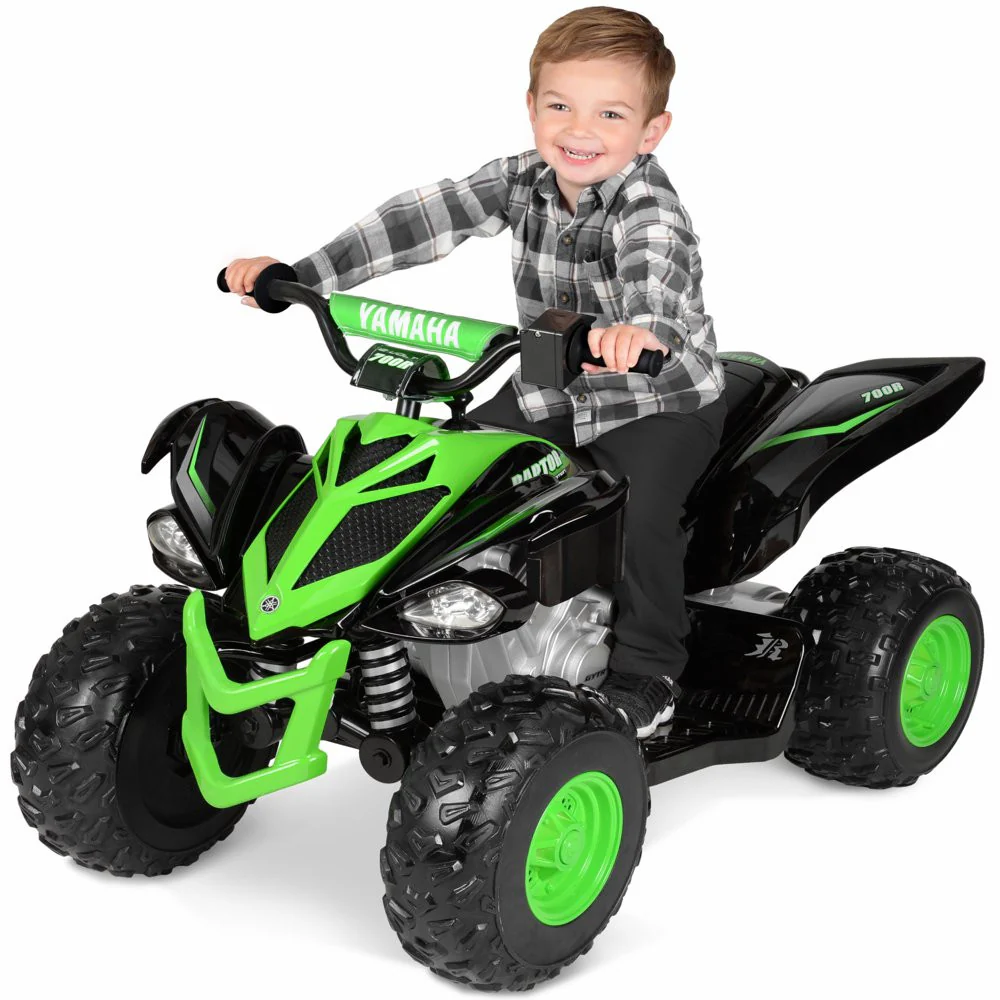 12 Volt Battery-Powered Raptor Ride-On with Custom Graphic Design - Image 13