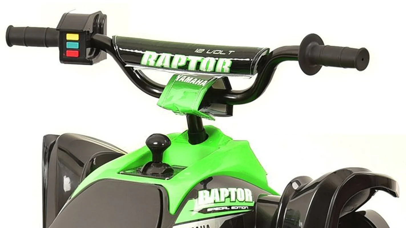 Yamaha Raptor 12V Battery-Powered Ride-On with Custom Graphics - Enhanced Riding Experience for Kids - Image 5