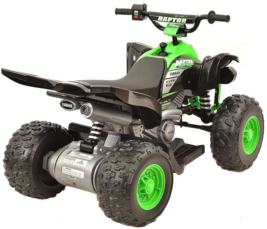 Yamaha Raptor 12V Battery-Powered Ride-On with Custom Graphics - Enhanced Riding Experience for Kids - Image 6