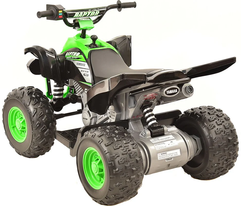 Yamaha Raptor 12V Battery-Powered Ride-On with Custom Graphics - Enhanced Riding Experience for Kids - Image 8