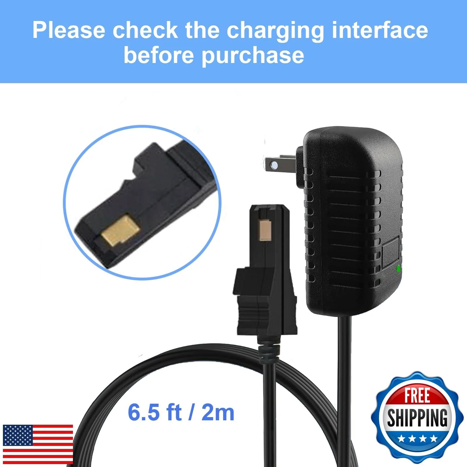12V Charger for Power Wheels with Gray Battery and Orange Trim - Image 4