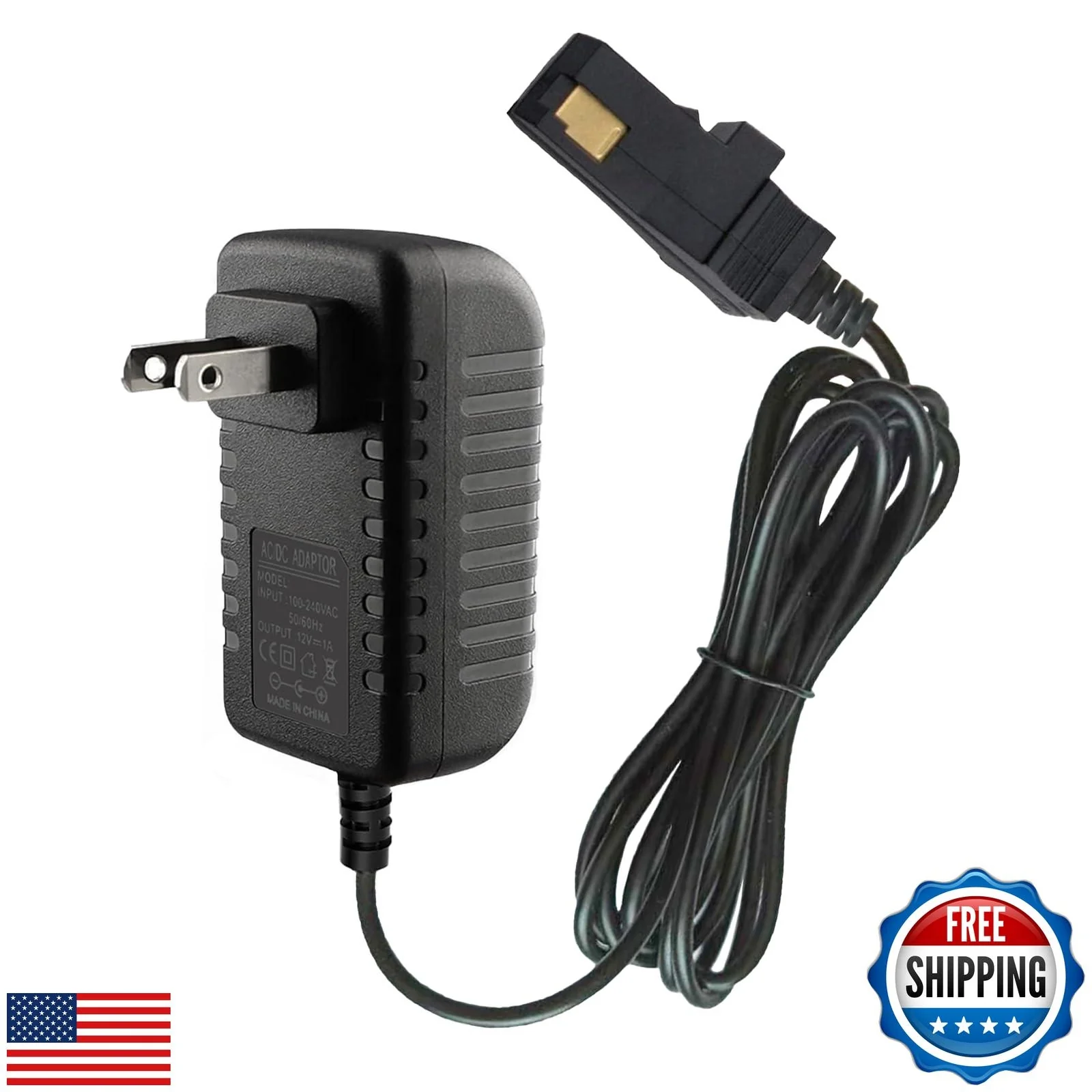12V Charger for Power Wheels with Gray Battery and Orange Trim - Image 5