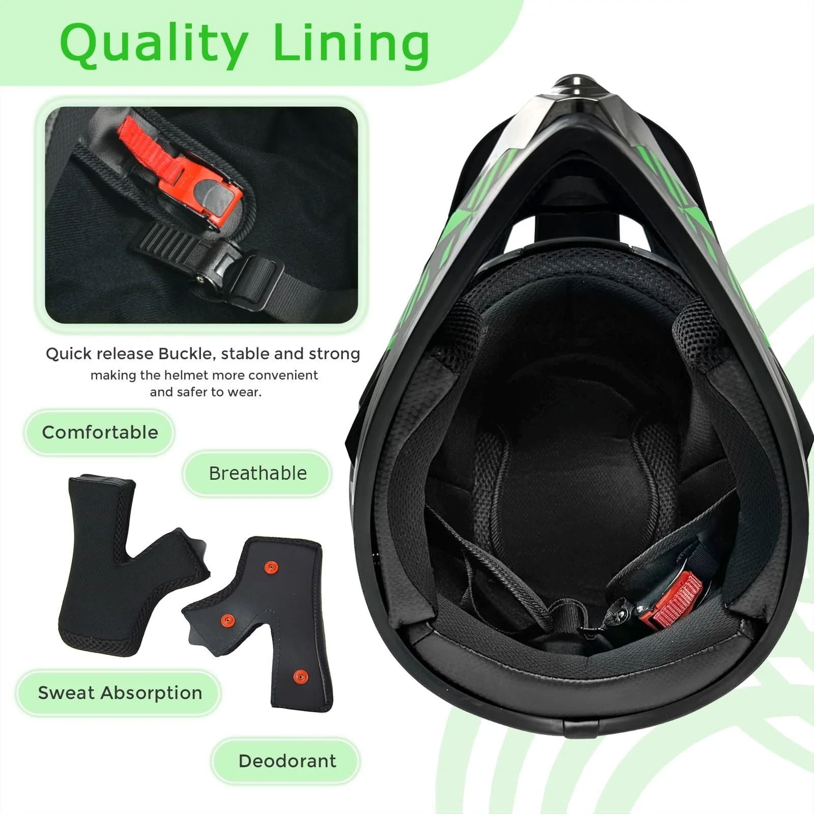 Trendy Youth Dirt Bike Helmets for Kids - Motocross, BMX, ATV & More - Image 5