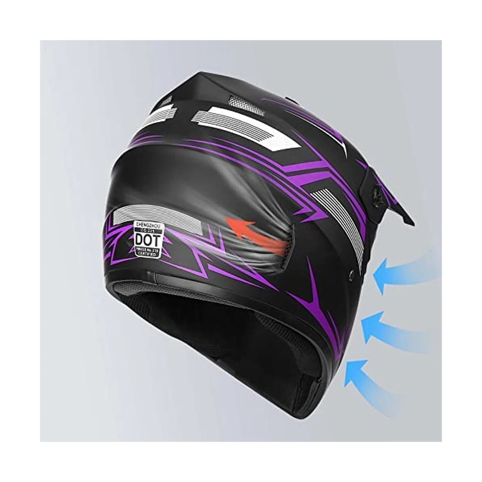 Youth Kids Motocross Helmet for Motorcycle Dirt Bike Off-Road Mountain BMX Riding - Image 3