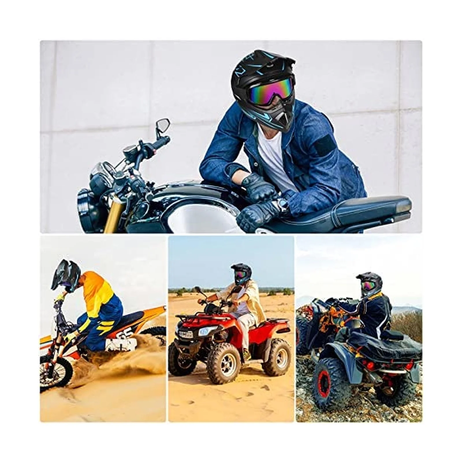 Youth Kids Motocross Helmet for Motorcycle Dirt Bike Off-Road Mountain BMX Riding - Image 6