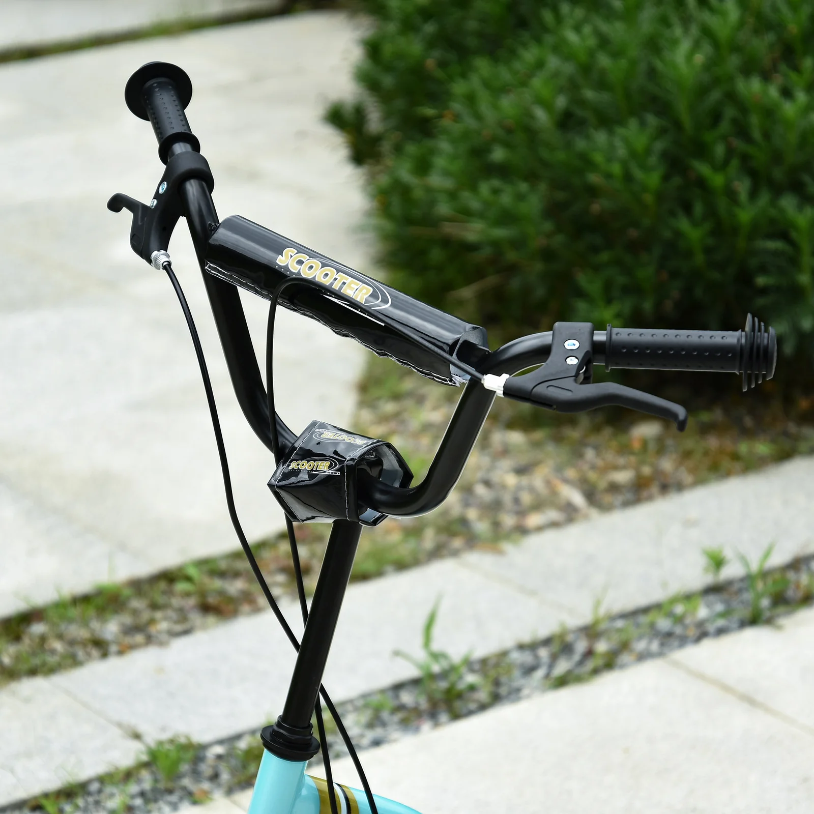 Youth Scooter with Dual Front and Rear Caliper Brakes and 12-Inch Inflatable Front Wheel - Image 7