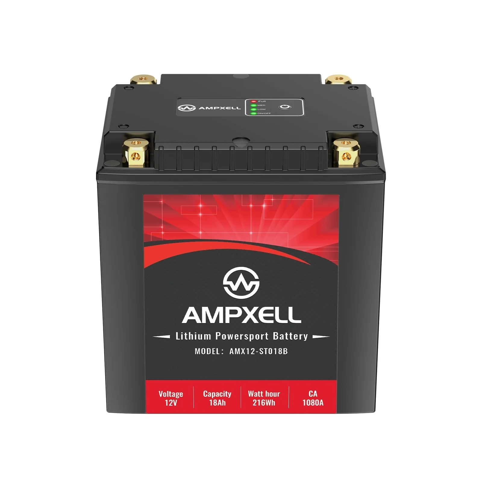 12V 18Ah Lithium Motorcycle Battery YTX30L-BS 1080A High Performance Replacement - Image 8