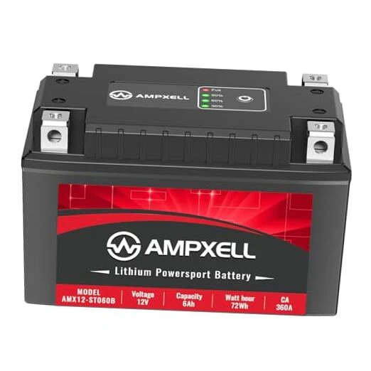 12V 6Ah 360A Lithium Motorcycle Battery YTZ14S YTZ14S-BS Compatible - Image 8
