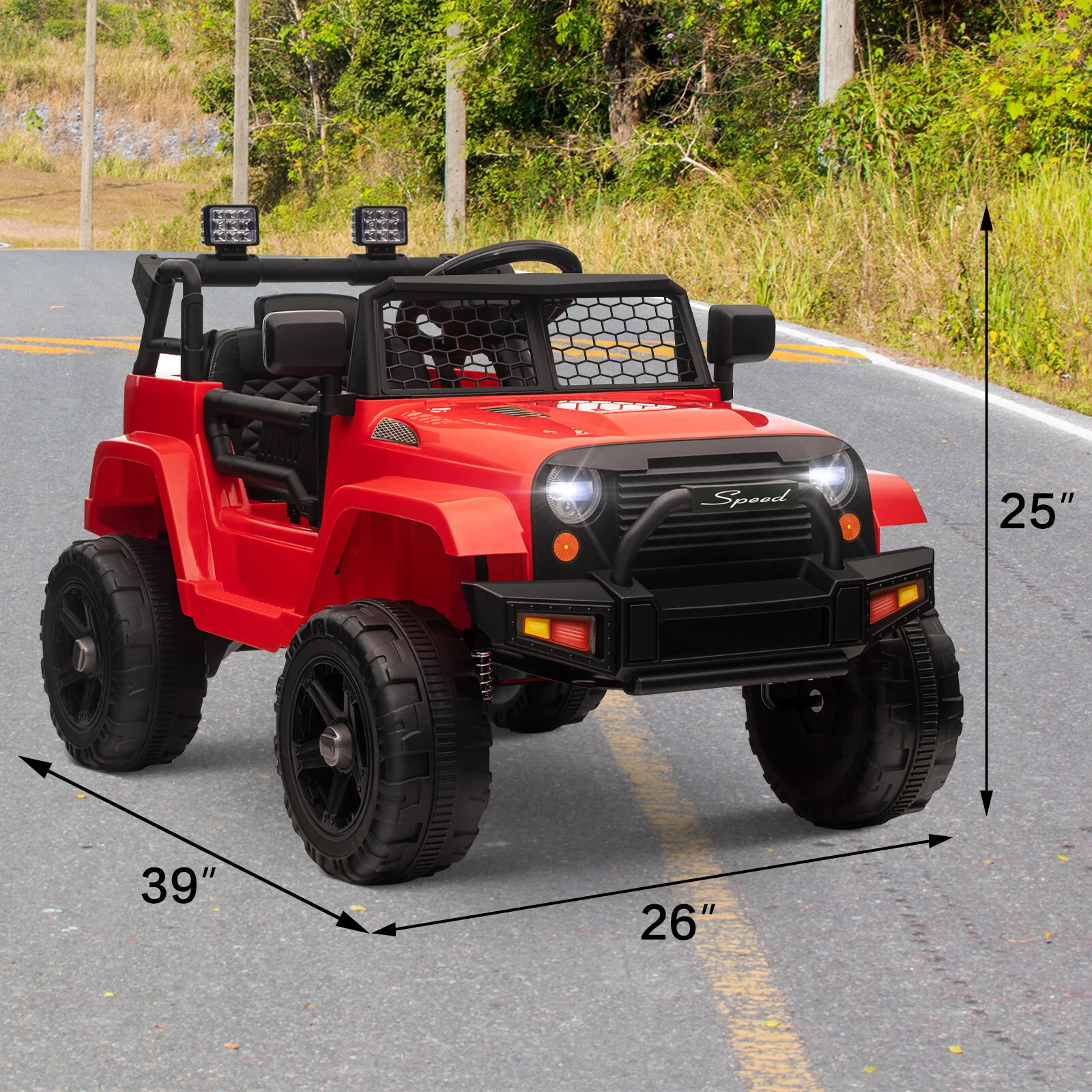 12V Battery-Powered Kids Ride-On Off-Road Truck Toy with Parent Remote Control - Image 38