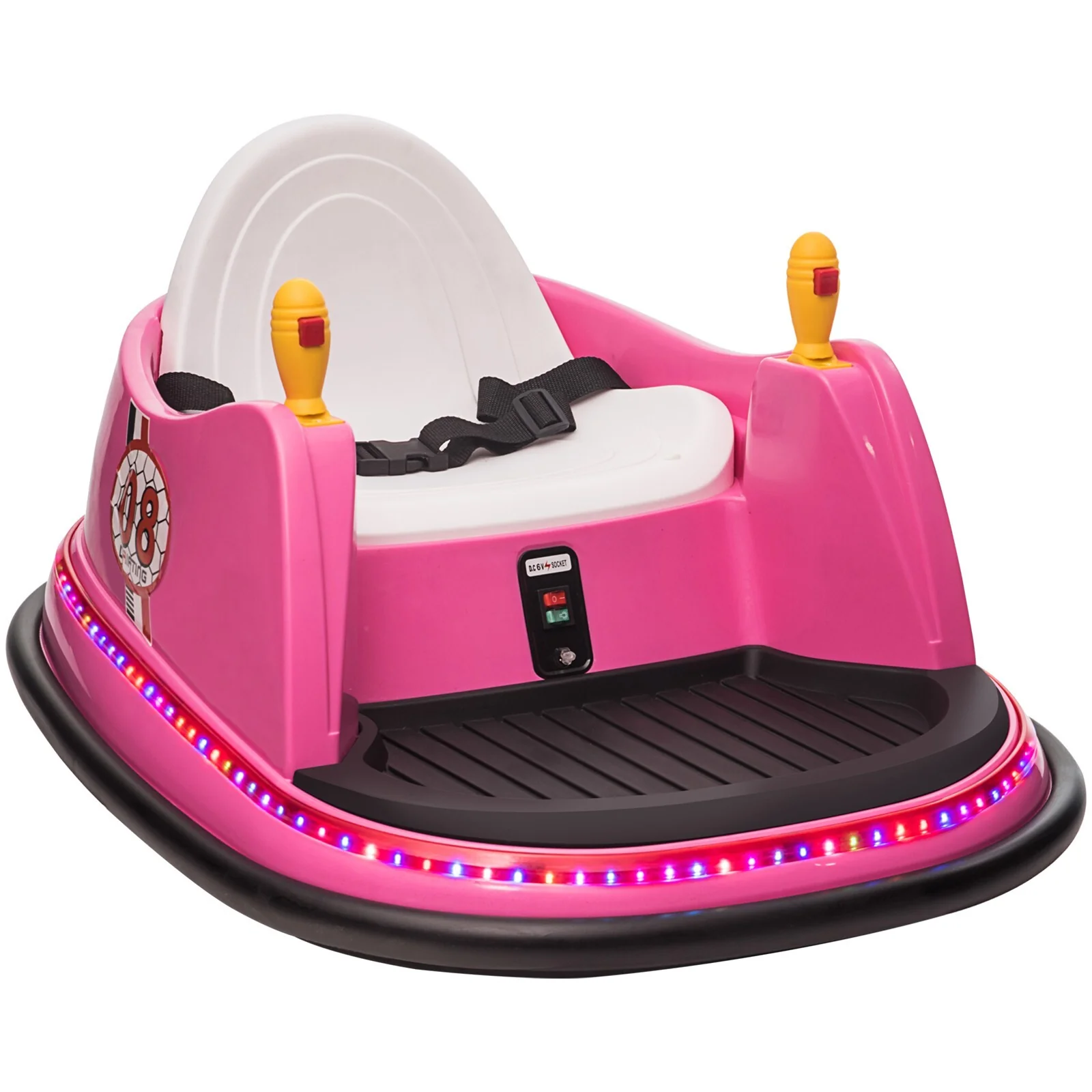 6V Electric Ride-On Bumper Car for Toddlers with Remote Control and 360° Spin - Image 12