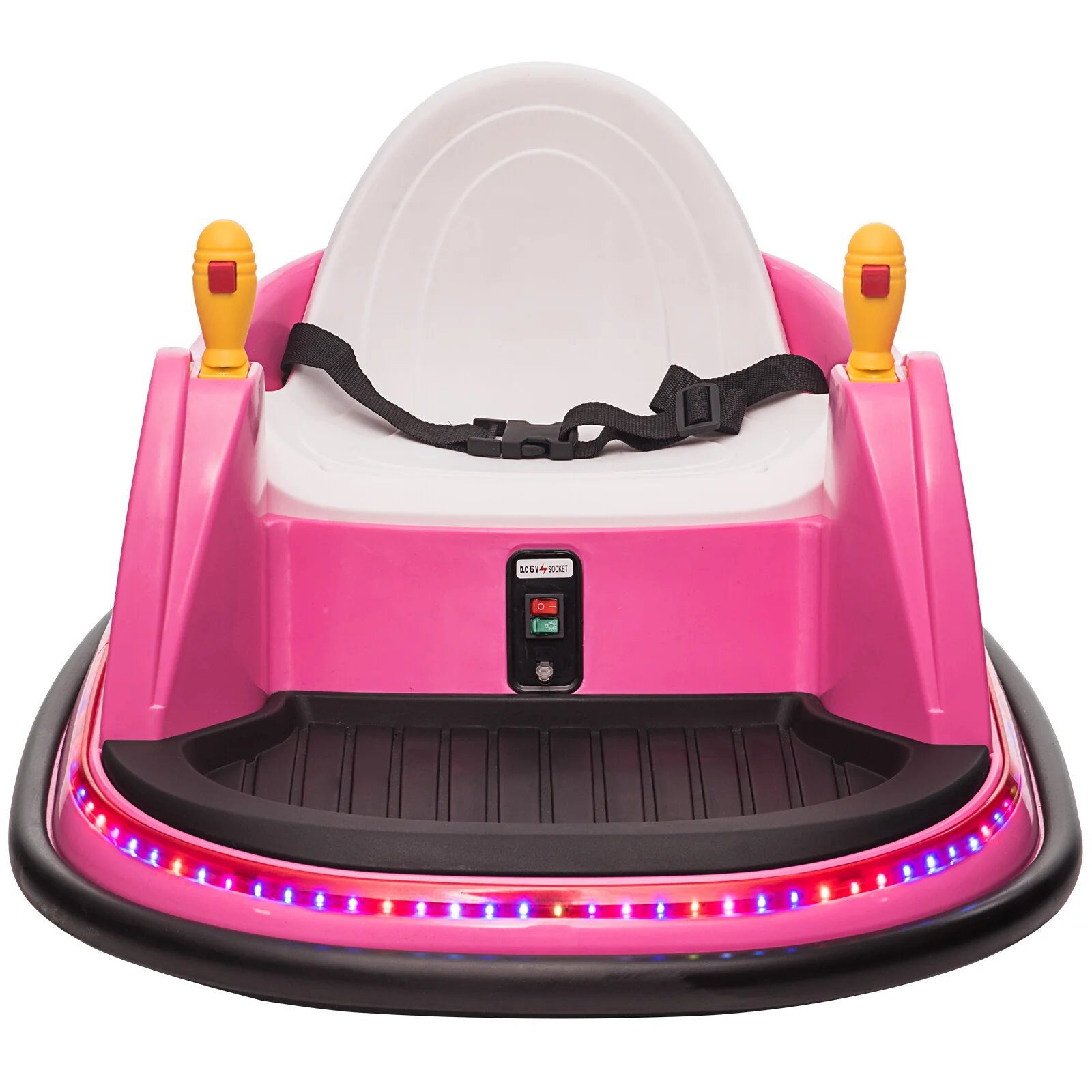 6V Electric Ride-On Bumper Car with Remote Control for Kids and Toddlers