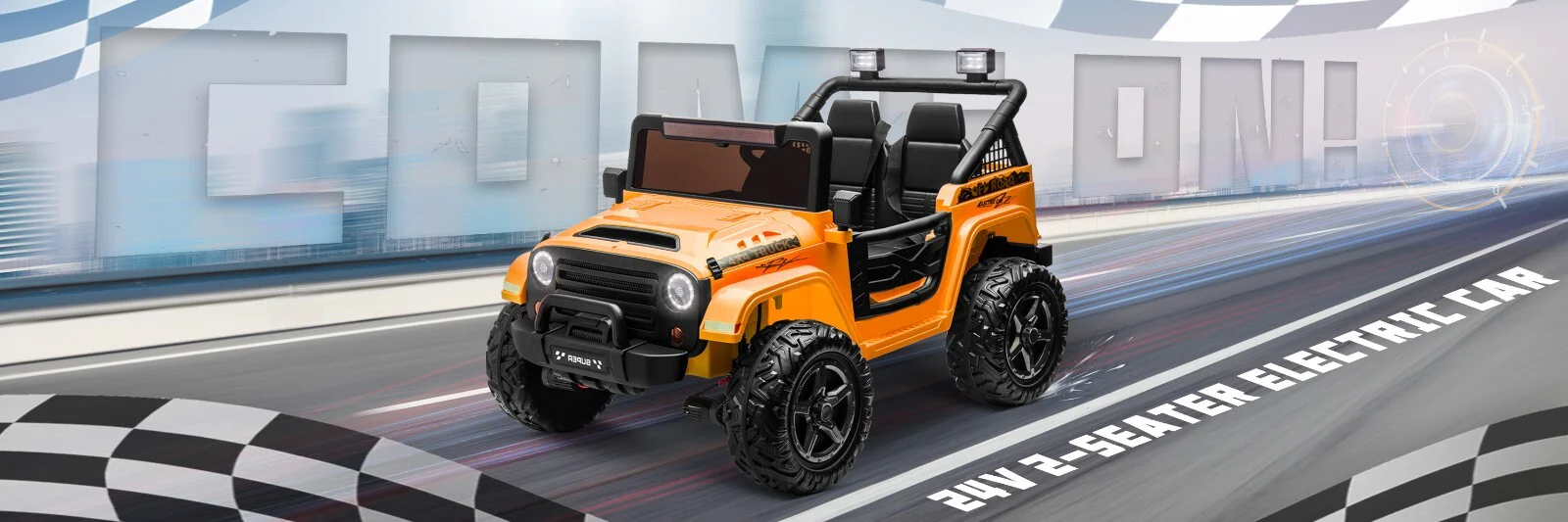 Kids Electric Ride-On Truck 24V 9AH Battery 4WD/2WD Multi-Color Power Car - Image 9