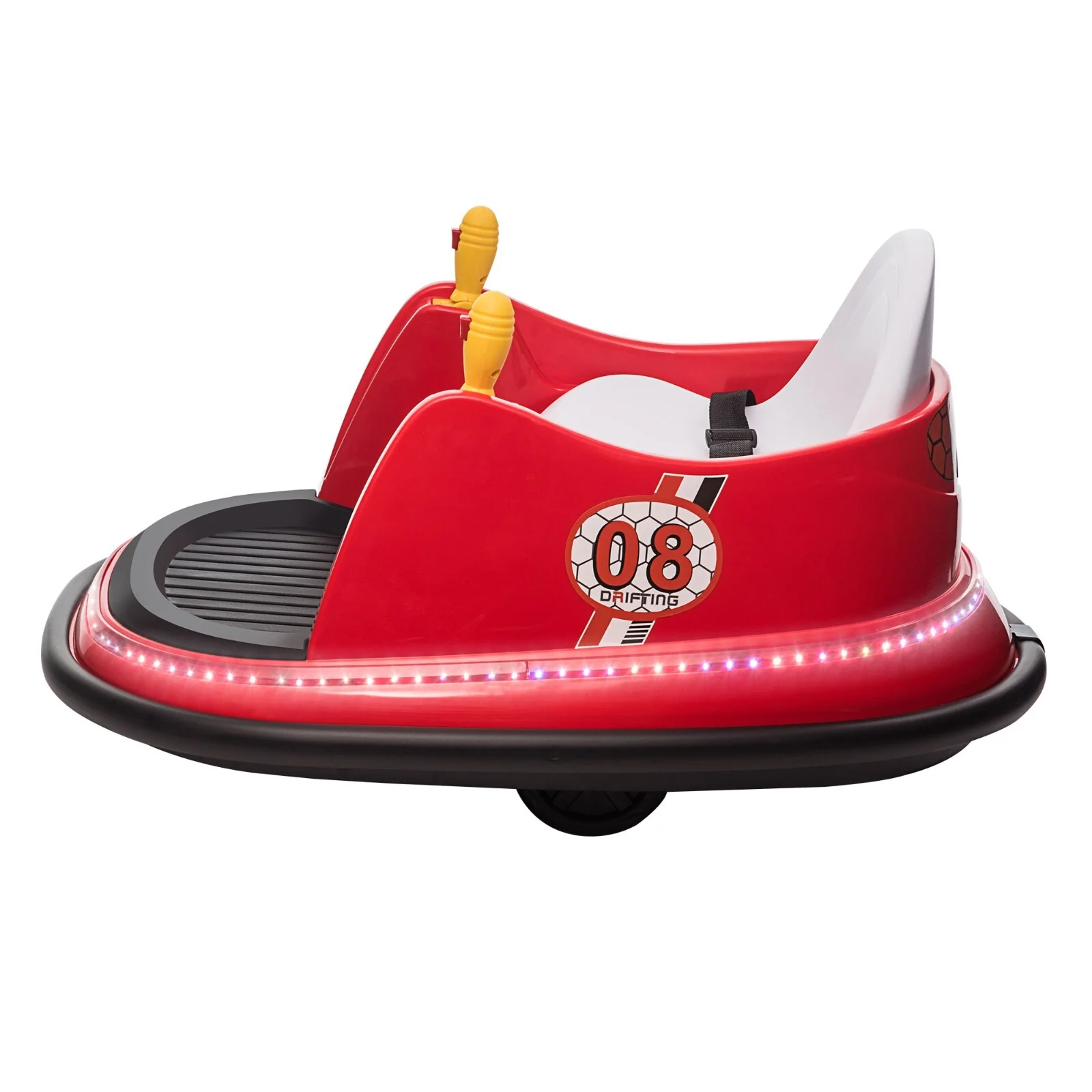 6V Kids Ride-On Bumper Car with Remote Control, 360° Spin and Flashing Lights for Toddlers - Image 37