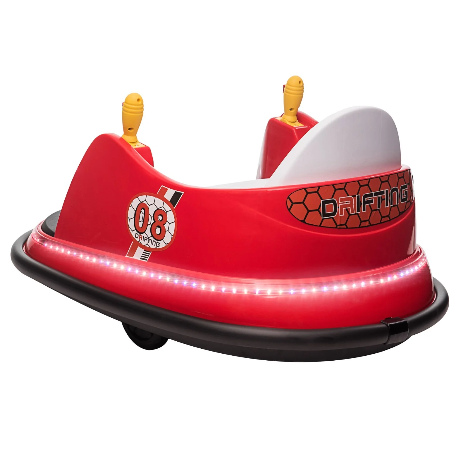 6V Remote Control Ride-On Bumper Car for Toddlers with Flashing Lights - Image 13
