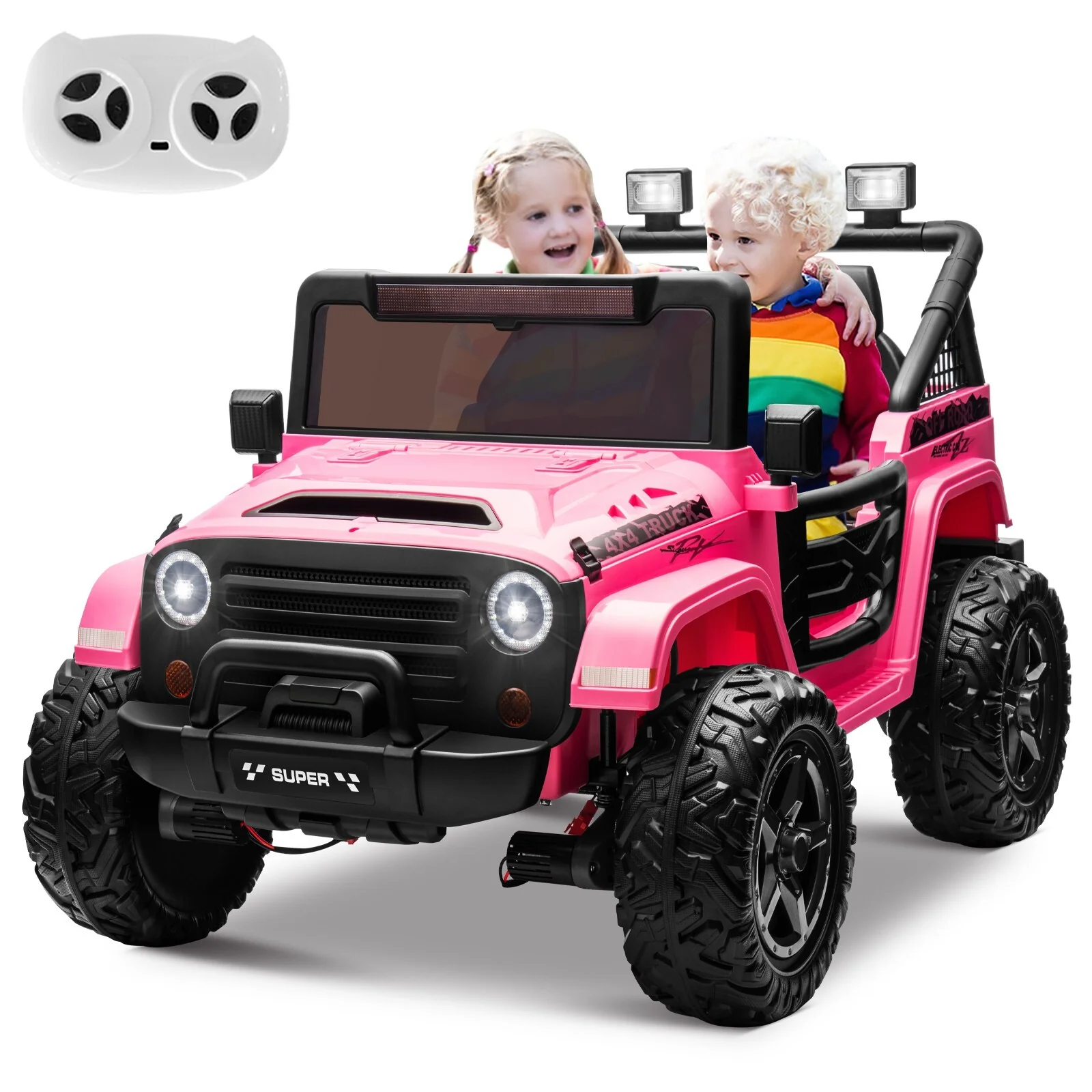 Kids Electric Ride-On Truck 24V 9AH Battery 4WD/2WD Off-Road Power Car - Image 14