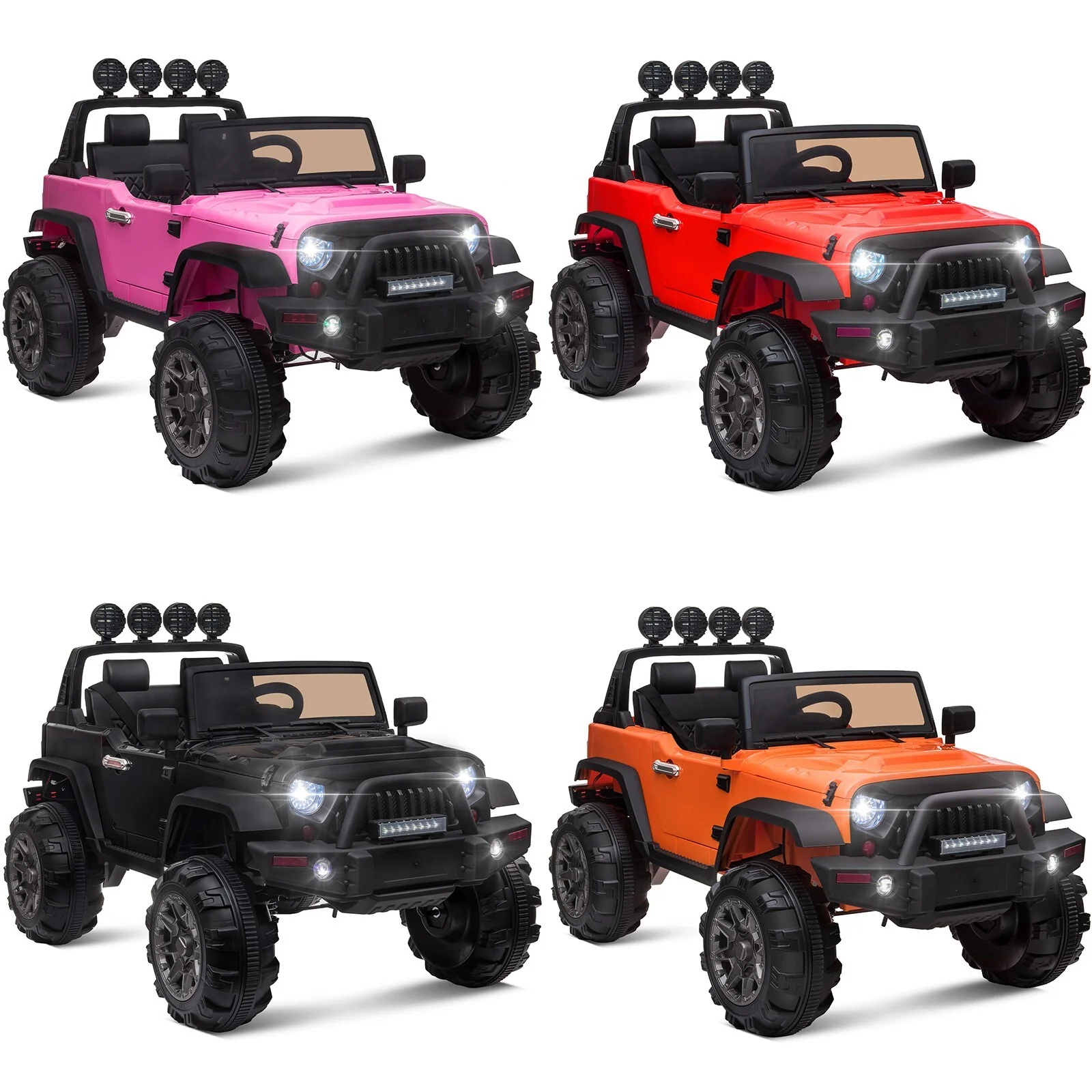 12V Electric Ride-On Pickup Truck for Kids with 3 Speeds and Remote Control - Image 7