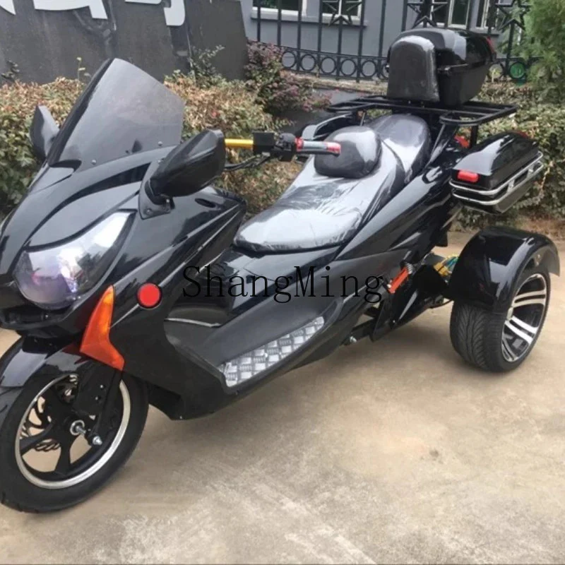 Electric Adult All-Terrain ATV Tricycle with Battery-Powered Pedal Motor - Image 2