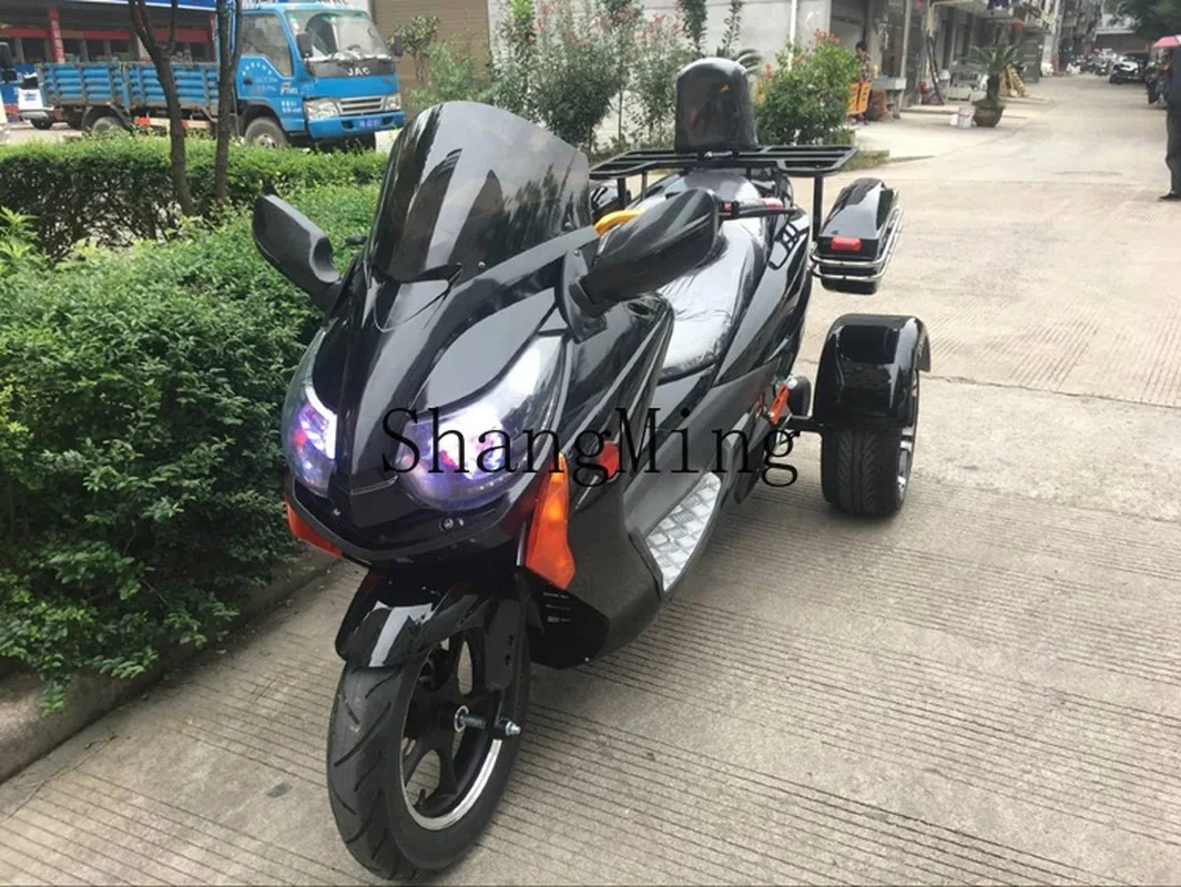 Electric Adult All-Terrain ATV Tricycle with Battery-Powered Pedal Motor - Image 3