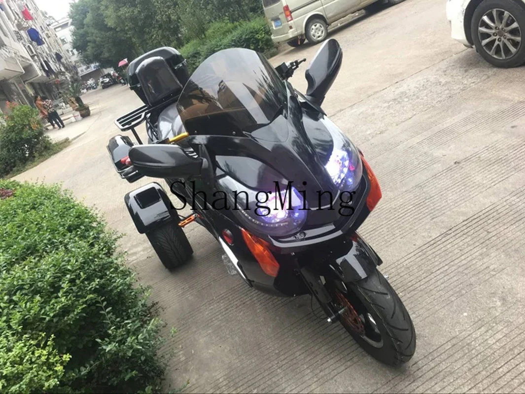 Electric Adult All-Terrain ATV Tricycle with Battery-Powered Pedal Motor - Image 4