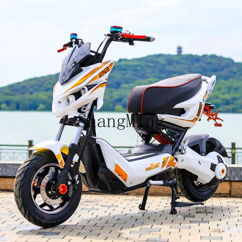 High-Speed Electric Battery-Powered Pedal Motorcycle for Household Use - Image 5